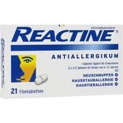Kenvue REACTINE TABLETTEN, 21 Filmtbl. (N2) Kenvue REACTINE TABLETTEN, 21 Filmtbl. (N2)