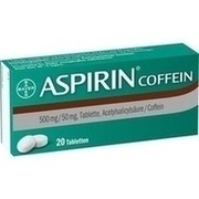 Bayer Vital Aspirin Coffein 500 mg/50 mg Tabletten 20 Stück Bayer Vital Aspirin Coffein 500 mg/50 mg Tabletten 20 Stück