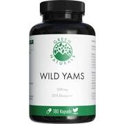 Heilpflanzenwohl GmbH GREEN NATURALS Wild Yams Kapseln 180 Stück Heilpflanzenwohl GmbH GREEN NATURALS Wild Yams Kapseln 180 Stück