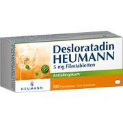 Heumann Pharma Desloratadin 5 mg Filmtabletten 100 Stück Heumann Pharma Desloratadin 5 mg Filmtabletten 100 Stück