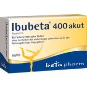 betapharm Arzneimittel Ibubeta 400 akut Filmtabletten 50 Stück (N3) betapharm Arzneimittel Ibubeta 400 akut Filmtabletten 50 Stück (N3)