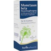 betapharm Arzneimittel Mometason beta 50 Mikrogramm/Sprühstoß Nasenspray 18 g betapharm Arzneimittel Mometason beta 50 Mikrogramm/Sprühstoß Nasenspray 18 g