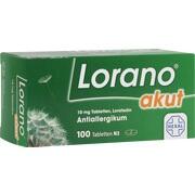 Hexal AG Lorano akut 10 mg Tabletten 100 Stück (N3) Hexal AG Lorano akut 10 mg Tabletten 100 Stück (N3)