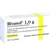 Dermapharm Rivanol 1,0 g Pulver 10 x 1,5 g Dermapharm Rivanol 1,0 g Pulver 10 x 1,5 g