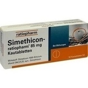 Ratiopharm SIMETHICON, 50 Kautbl. (N2) Ratiopharm SIMETHICON, 50 Kautbl. (N2)