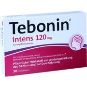 TEBONIN INTENS 120MG, 30 Filmtbl. (N1) Tebonin intens 120 mg TEBONIN INTENS 120MG, 30 Filmtbl. (N1) Tebonin intens 120 mg