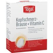 Kyberg Pharma Vertriebs TOGAL KOPFSCHM BRAUSE+VIT, 20 Brausetbl. (N2) Kyberg Pharma Vertriebs TOGAL KOPFSCHM BRAUSE+VIT, 20 Brausetbl. (N2)