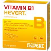 Hevert VITAMIN B1, 10 Amp. (N2) 2 ml Hevert VITAMIN B1, 10 Amp. (N2) 2 ml