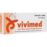 Dr. Gerhard Mann VIVIMED MIT COFFEIN TABLETTEN, 20 St. Dr. Gerhard Mann VIVIMED MIT COFFEIN TABLETTEN, 20 St.