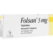 Teofarma FOLSAN TABLETTEN, 100 St. à 5 mg Teofarma FOLSAN TABLETTEN, 100 St. à 5 mg