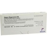 Weleda HEPAR MAGNESIUM D 6 AMP., 8 x 1 ml Weleda HEPAR MAGNESIUM D 6 AMP., 8 x 1 ml