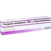 FUNGIZID RATIOPHARM 200 VAGINALTABLETTEN, 3 St.