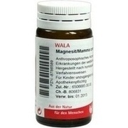 Wala MAGNESIT/MAMMA MAMMA COMP GLOBULI, 20 g Wala MAGNESIT/MAMMA MAMMA COMP GLOBULI, 20 g