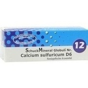SCHUCKMINERAL GLOBULI 12 CALCIUM SULF. D SCHUCKMINERAL GLOBULI 12 CALCIUM SULF. D