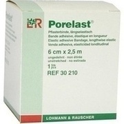 PORELAST PFLASTERBINDE 2,5MX6CM 30210, 1 St. PORELAST PFLASTERBINDE 2,5MX6CM 30210, 1 St.