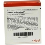 UTERUS SUIS INJEELE, 10 St.