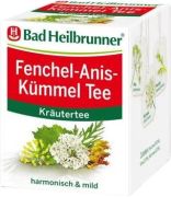 Bad Heilbrunner Fenchel-Anis-Kümmel Tee 8 Beutel Bad Heilbrunner Fenchel-Anis-Kümmel Tee 8 Beutel