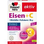 Queisser Pharma DOPPELHERZ EISEN + VIT.C + L-HISTIDIN TABLETTEN Queisser Pharma DOPPELHERZ EISEN + VIT.C + L-HISTIDIN TABLETTEN