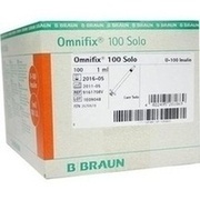 B.Braun OMNIFIX INSULIN EINM.SPR.F.U 100 INSULIN, 1 ml B.Braun OMNIFIX INSULIN EINM.SPR.F.U 100 INSULIN, 1 ml