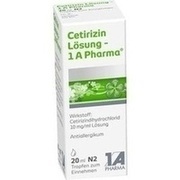 CETIRIZIN-1A PHARMA, 20 ml