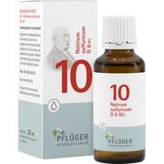 Pflüger BIOCHEMIE PFLUEGER 10 NATRIUM SULFUR.D 6 TROPFEN Pflüger BIOCHEMIE PFLUEGER 10 NATRIUM SULFUR.D 6 TROPFEN