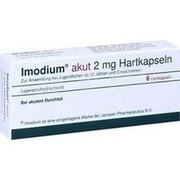 kohlpharma IMODIUM AKUT KAPSELN, 6 St. kohlpharma IMODIUM AKUT KAPSELN, 6 St.