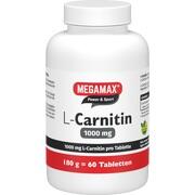 MEGAMAX L-Carnitin 1000 mg Tabletten 60 Stk. (PZN07707085) MEGAMAX L-Carnitin 1000 mg Tabletten 60 Stk. (PZN07707085)