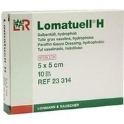 Lohmann & Rauscher LOMATUELL H SALBENTUELL 5X5CM ST.23314, 10 St. Lohmann & Rauscher LOMATUELL H SALBENTUELL 5X5CM ST.23314, 10 St.
