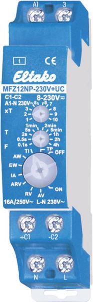 Eltako Zeitrelais,multifunktion MFZ12NP-230V+8..230V Eltako Zeitrelais,multifunktion MFZ12NP-230V+8..230V