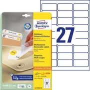 Zweckform ILK-Etiketten Zweckform 4737 63,5x29,6mm weiss Zweckform ILK-Etiketten Zweckform 4737 63,5x29,6mm weiss