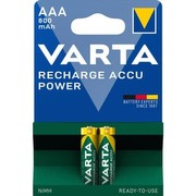 Varta Recharge Accu Power AAA 800 mAh 2 Stk. (56703 101 402) Varta Recharge Accu Power AAA 800 mAh 2 Stk. (56703 101 402)
