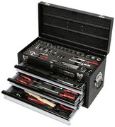 KS TOOLS WERKZEUGSORTIMENT "CHROMEplus" 99-tlg 3/8" + 1/4" in Werkzeugkiste (3 Schubl.) KS TOOLS WERKZEUGSORTIMENT "CHROMEplus" 99-tlg 3/8" + 1/4" in Werkzeugkiste (3 Schubl.)