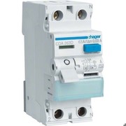 Hager CDA263D, Fehlerstrom-Schutzschalter 2P 63A 30mA A Typ 005000253 Hager CDA263D, Fehlerstrom-Schutzschalter 2P 63A 30mA A Typ 005000253