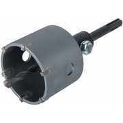 Wolfcraft 5480000 Hohlbohrkrone mit Spanndorn SDS-Plus, hammerschlagfest Ø 40