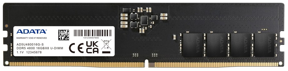 ADATA DIMM DDR5-4800 8GB (AD5U48008G-S)