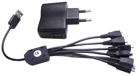 Albrecht 6-fach USB-Ladekabel für ATR 100/200/TelMe/Multicom (29930) Albrecht 6-fach USB-Ladekabel für ATR 100/200/TelMe/Multicom (29930)