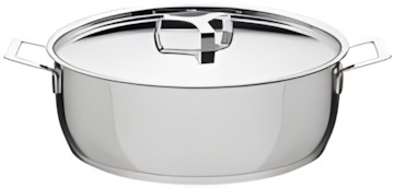 Alessi Pots and Pans flache Kasserolle 28 cm Alessi Pots and Pans flache Kasserolle 28 cm