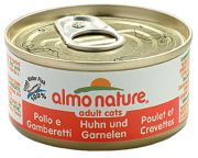 Almo Nature Adult Cats Huhn & Garnelen 12 x 70 g