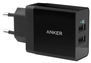 ANKER Ladegerät mit 2 USB-A-Ports (A2021L11) ANKER Ladegerät mit 2 USB-A-Ports (A2021L11)