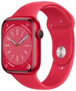 Apple Watch Series 8 GPS PRODUCT(RED) 45 mm Aluminium mit Sportarmband (MNP43FD/A) Apple Watch Series 8 GPS PRODUCT(RED) 45 mm Aluminium mit Sportarmband (MNP43FD/A)