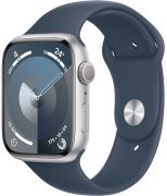 Apple Watch Series 9 GPS 45 mm Aluminium mit Sportarmband (MR9E3QF/A) Apple Watch Series 9 GPS 45 mm Aluminium mit Sportarmband (MR9E3QF/A)
