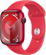 Apple Watch Series 9 GPS PRODUCT(RED) 45 mm Aluminium mit Sportarmband (MRXK3QF/A) Apple Watch Series 9 GPS PRODUCT(RED) 45 mm Aluminium mit Sportarmband (MRXK3QF/A)