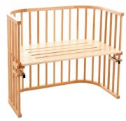 Babybay Maxi extra belüftet natur lackiert