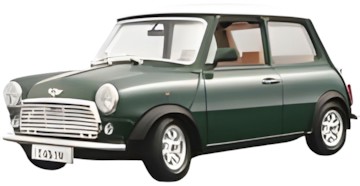Bburago Mini Cooper (1969) 1:18