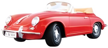 Bburago Porsche 356B Cabriolet (1961) 1:18