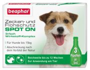 Beaphar Zecken- und Flohschutz Spot-On Hund 3 x 1 ml Beaphar Zecken- und Flohschutz Spot-On Hund 3 x 1 ml
