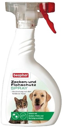 Beaphar Zecken- und Flohschutz Spray 400 ml Beaphar Zecken- und Flohschutz Spray 400 ml