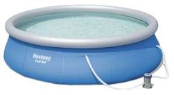 Bestway Fast Set Pool 396 x 84 cm + Pumpe (57321) Bestway Fast Set Pool 396 x 84 cm + Pumpe (57321)