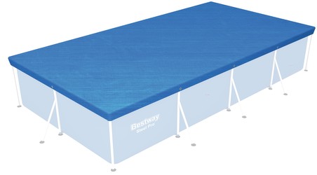 Bestway Flowclear PE-Abdeckplane 410 x 226 cm (58107) Bestway Flowclear PE-Abdeckplane 410 x 226 cm (58107)