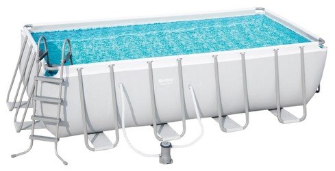 Bestway Frame Pool Power Steel Set 488 x 244 cm Bestway Frame Pool Power Steel Set 488 x 244 cm